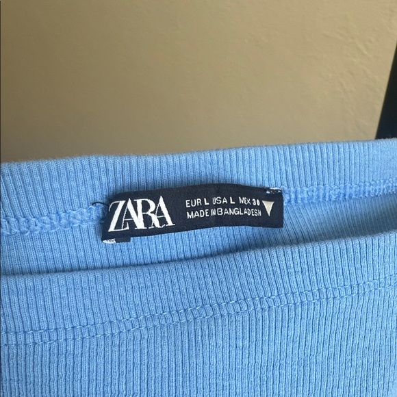 ZARA Ribbed Crop Top - Picture 2 of 2